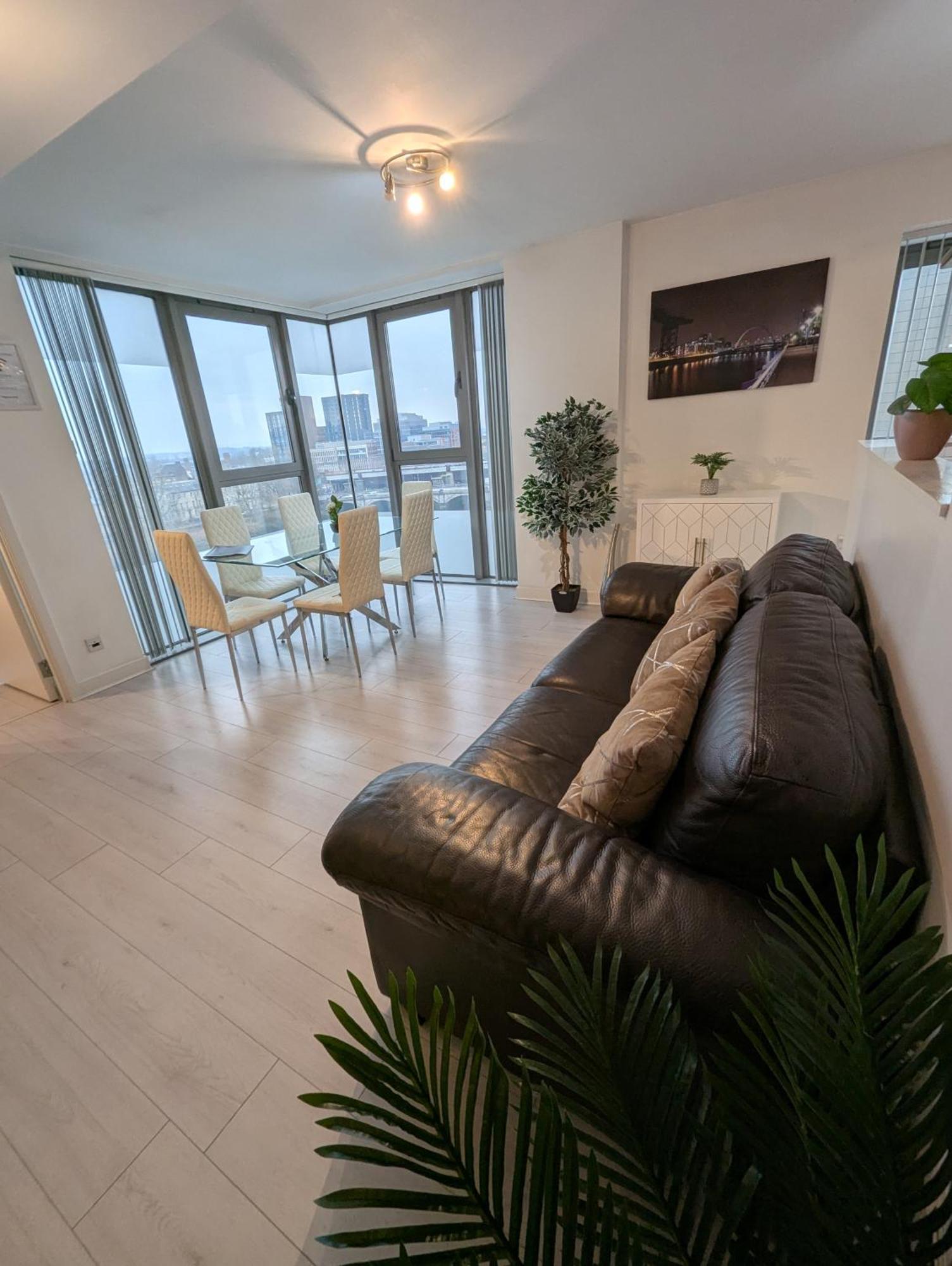 Glasgow City Centre Waterfront Apartment Dış mekan fotoğraf