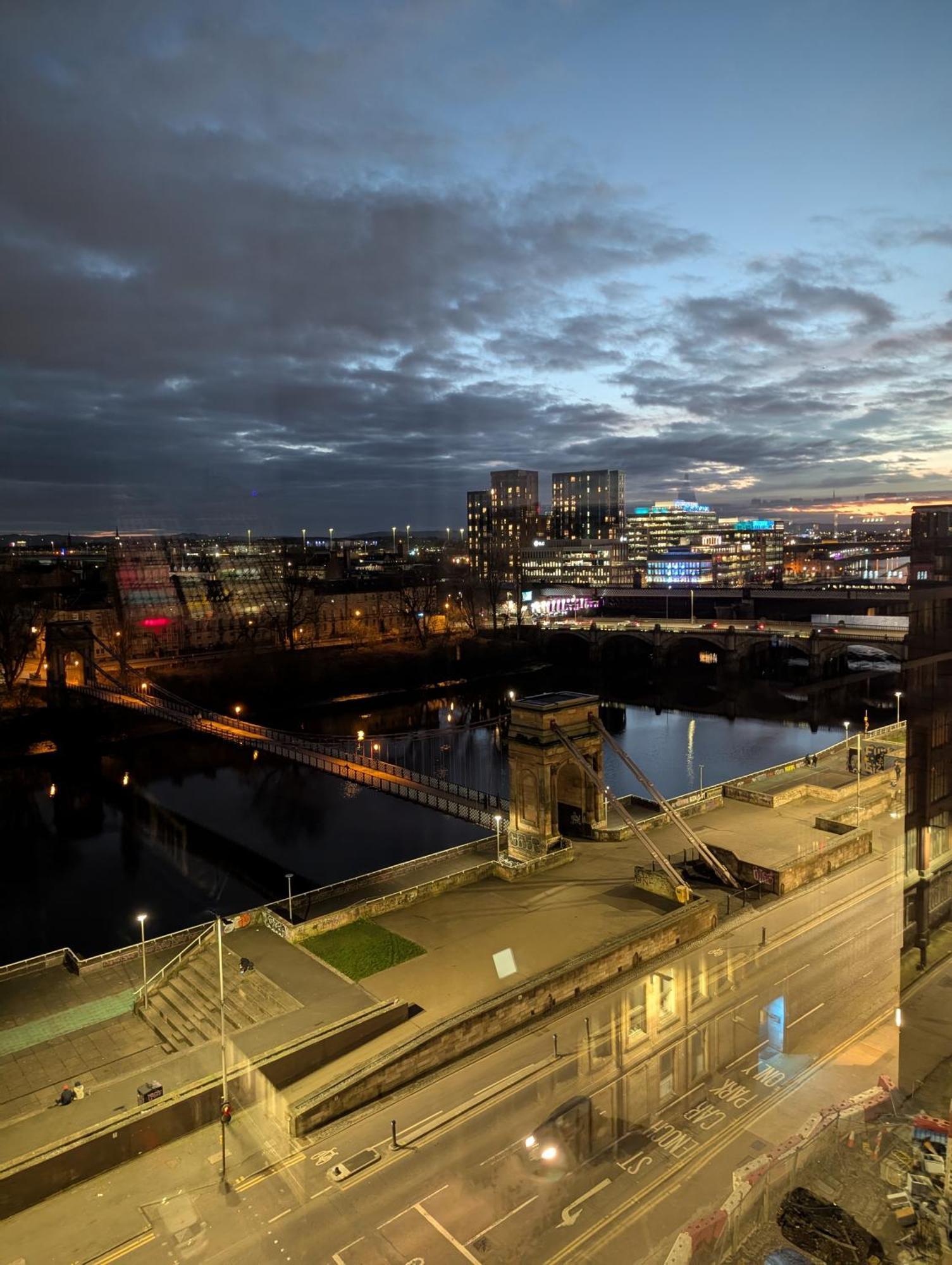 Glasgow City Centre Waterfront Apartment Dış mekan fotoğraf